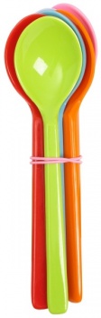 Melamine Short Spoons - Assorted Colours